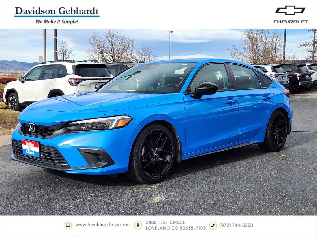 2022 Honda Civic Hatchback Sport
