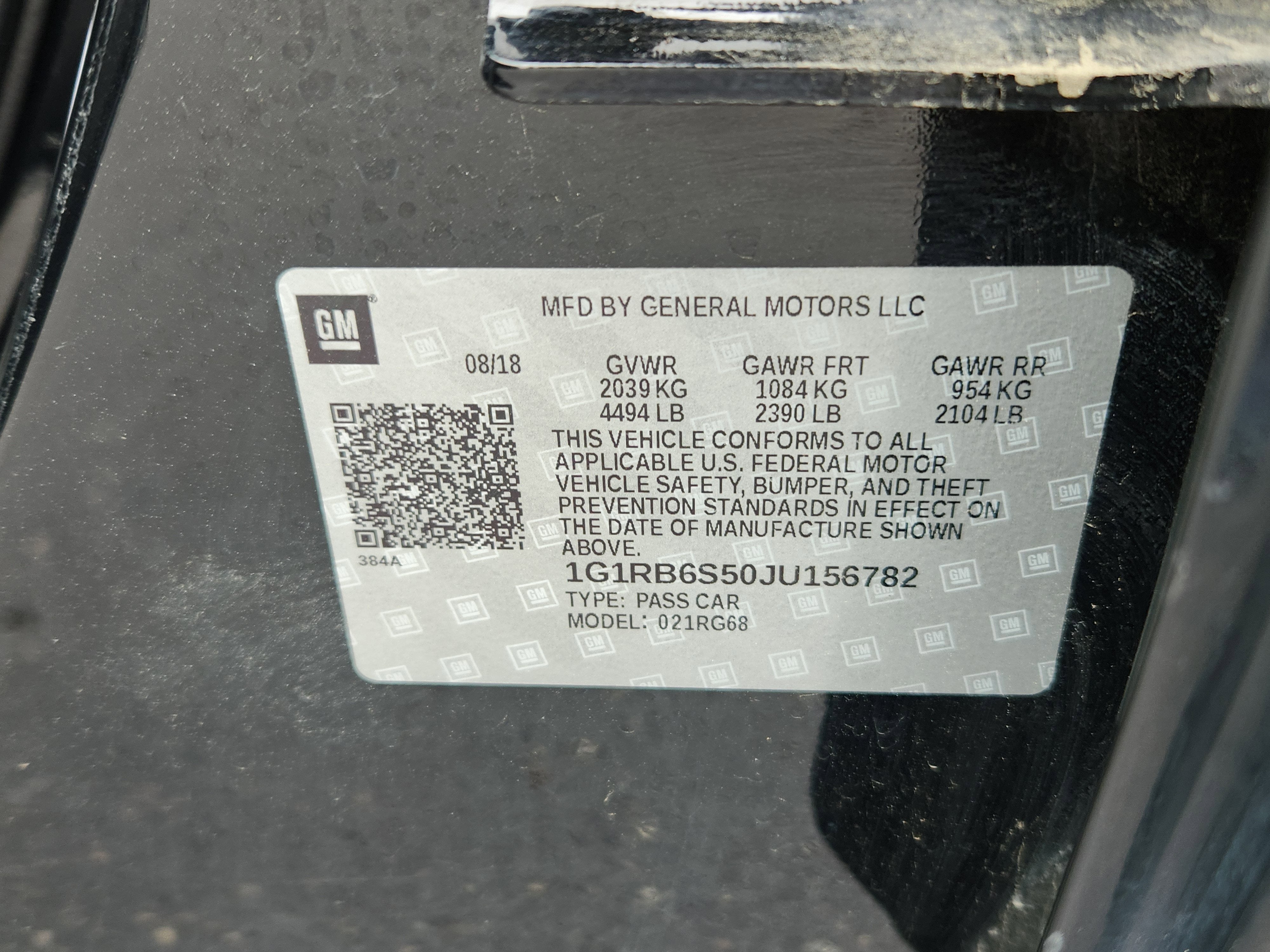 2018 Chevrolet Volt Premier