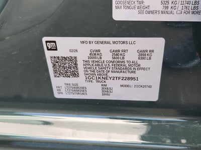 2026 Chevrolet Silverado 2500 HD LT