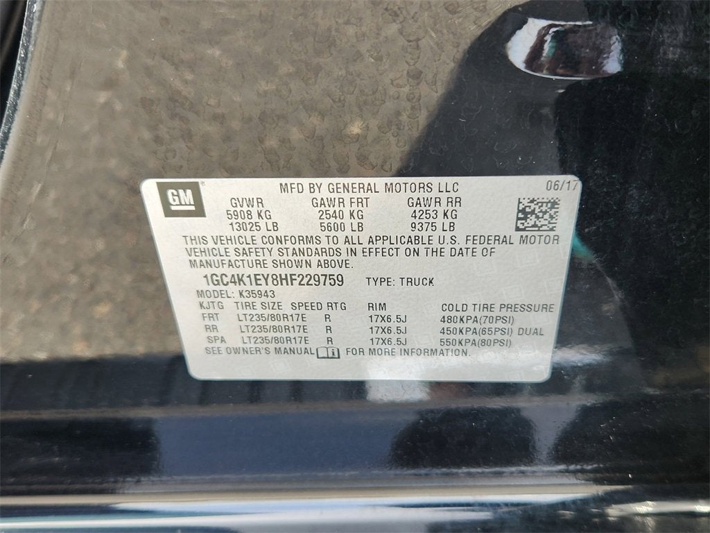 2017 Chevrolet Silverado 3500 HD High Country