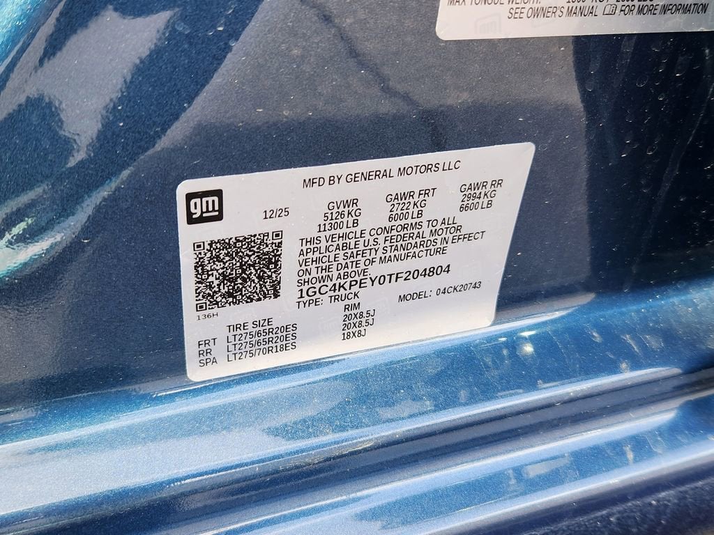 2026 Chevrolet Silverado 2500 HD LTZ