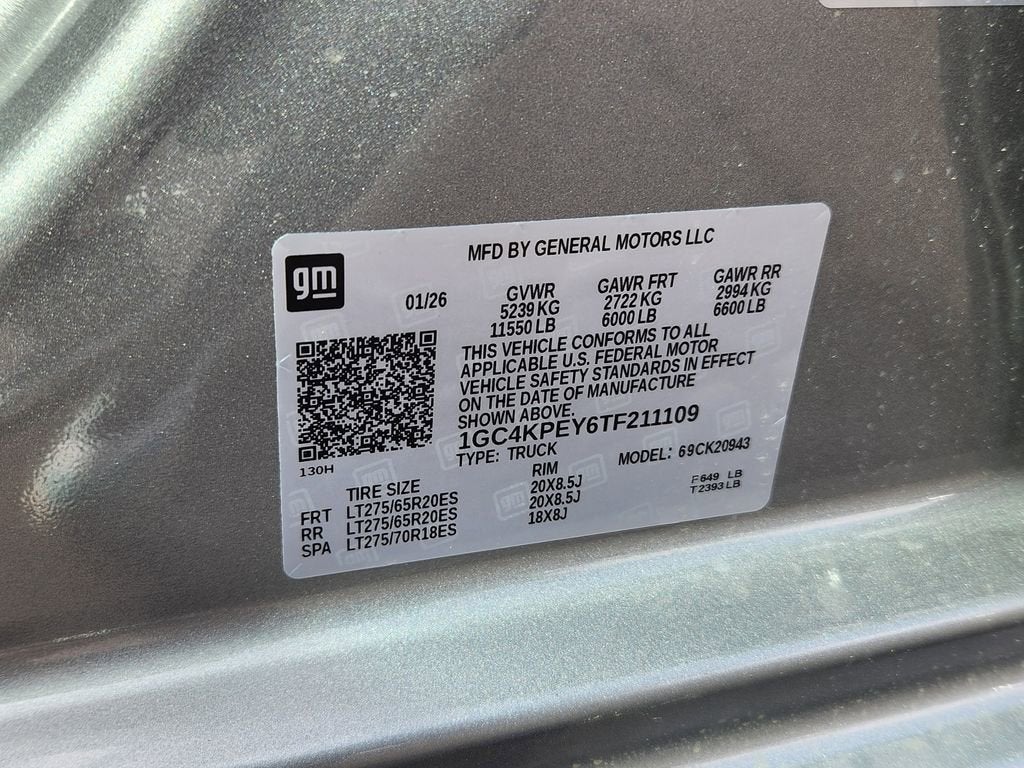 2026 Chevrolet Silverado 2500 HD LTZ