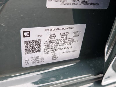 2025 Chevrolet Silverado 2500 HD LTZ