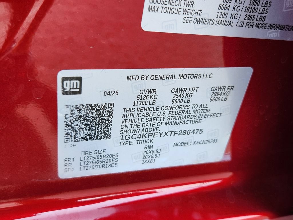 2026 Chevrolet Silverado 2500 HD LTZ