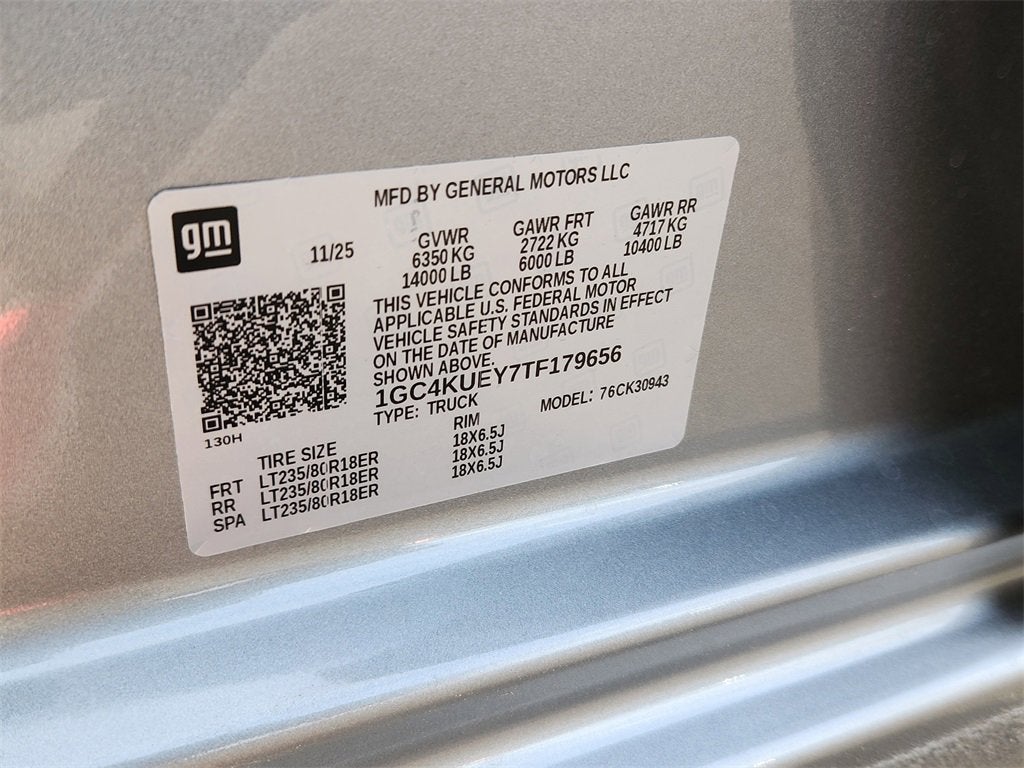 2026 Chevrolet Silverado 3500 HD LTZ