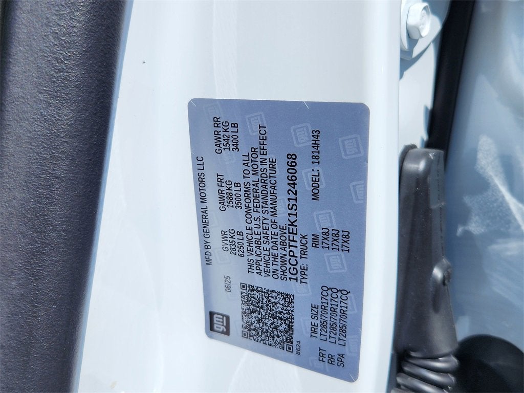 2025 Chevrolet Colorado ZR2