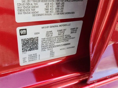 2024 Chevrolet Silverado 1500 LTZ