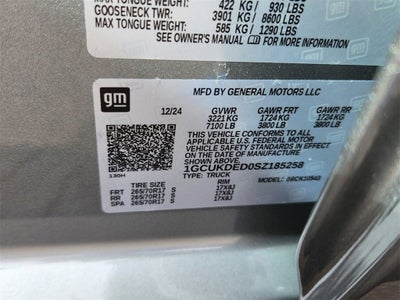 2025 Chevrolet Silverado 1500 LT