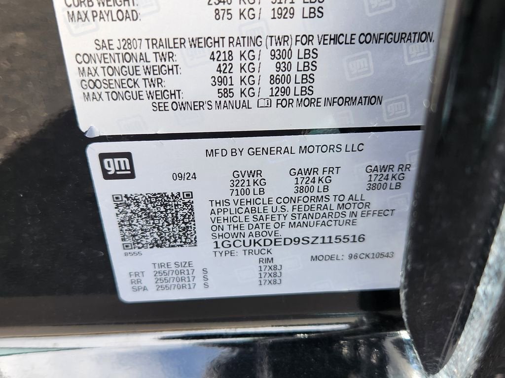 2025 Chevrolet Silverado 1500 LT