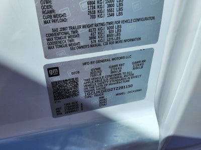 2026 Chevrolet Silverado 1500 LTZ