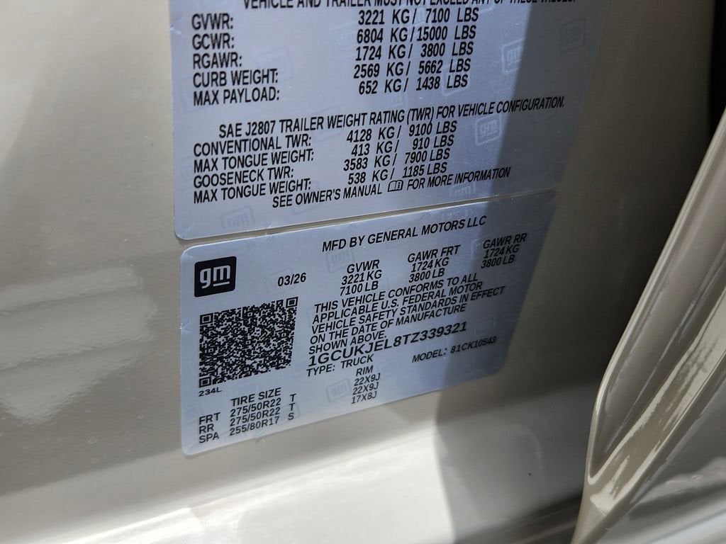 2026 Chevrolet Silverado 1500 High Country