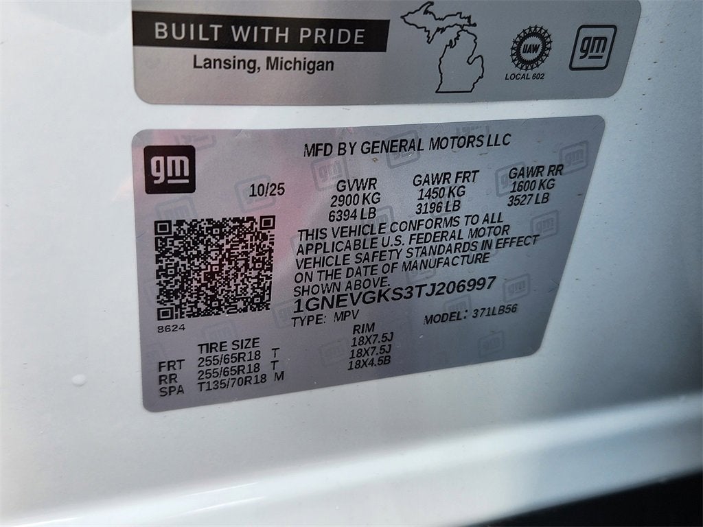 2026 Chevrolet Traverse LT