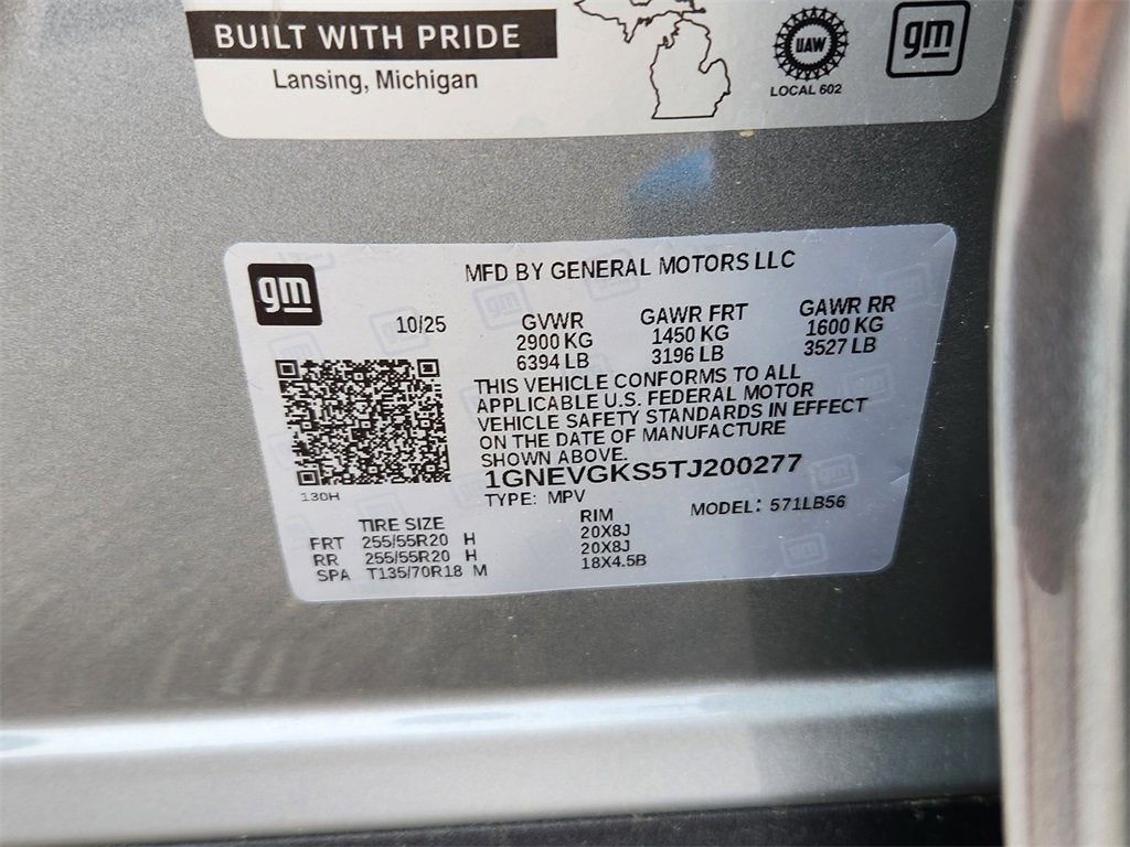 2026 Chevrolet Traverse LT