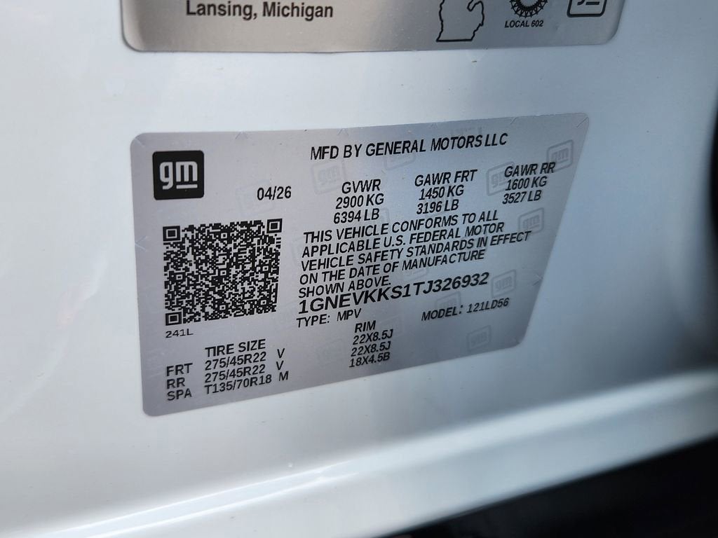 2026 Chevrolet Traverse High Country