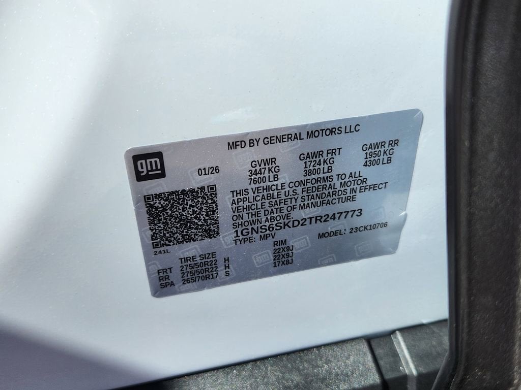 2026 Chevrolet Tahoe Premier