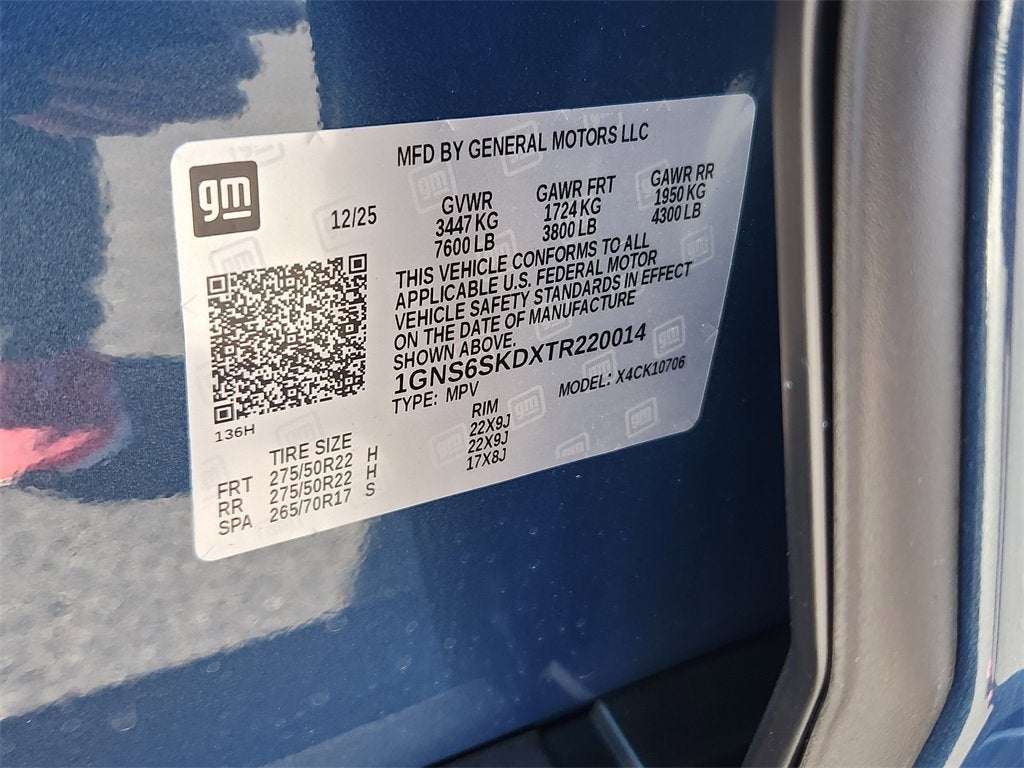 2026 Chevrolet Tahoe Premier