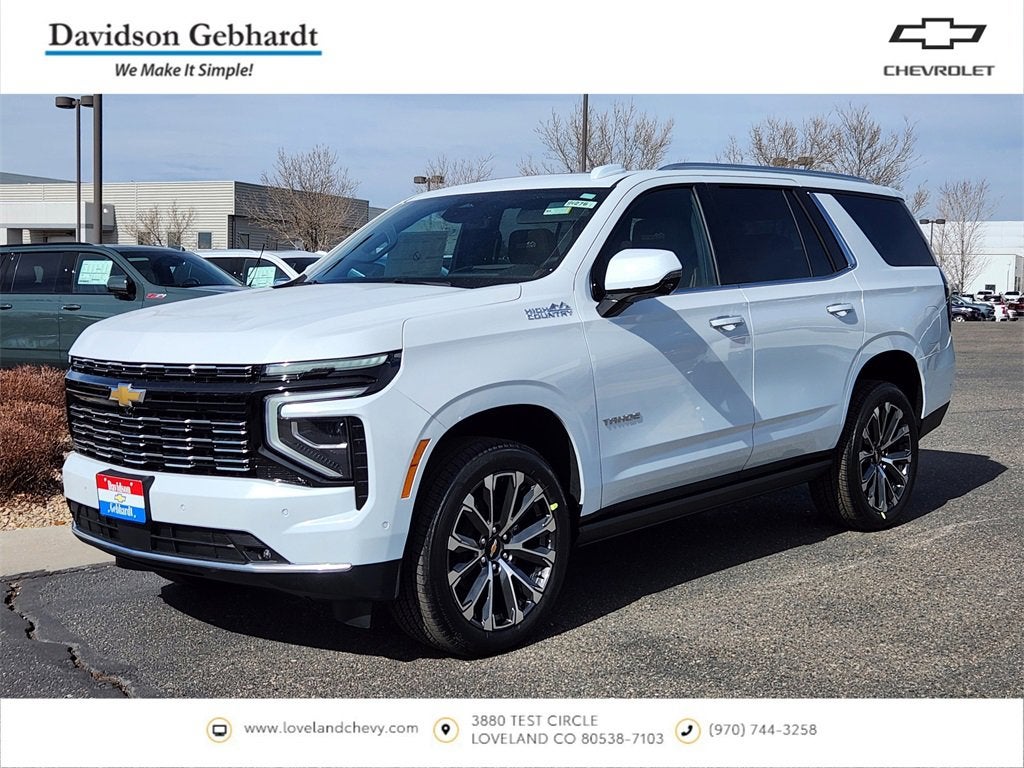 2026 Chevrolet Tahoe High Country