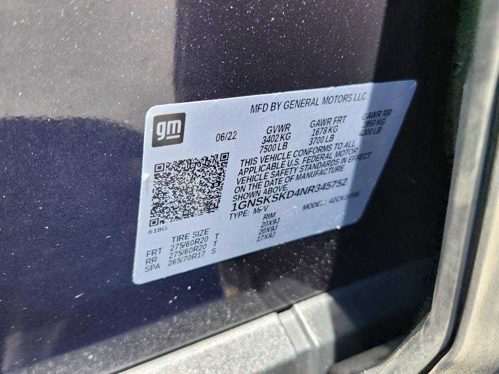 2022 Chevrolet Tahoe Premier