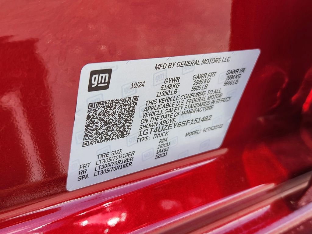 2025 GMC Sierra 2500 HD AT4X