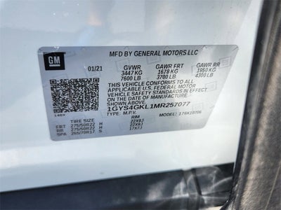 2021 Cadillac Escalade Sport Platinum