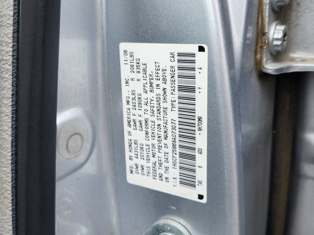 2009 Honda Accord Sdn EX-L