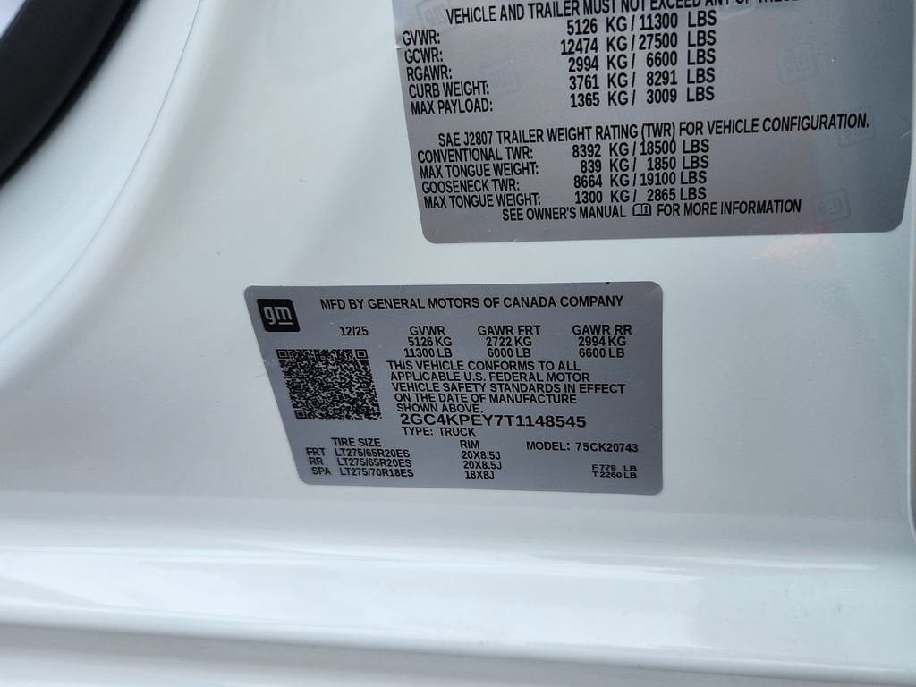 2026 Chevrolet Silverado 2500 HD LTZ