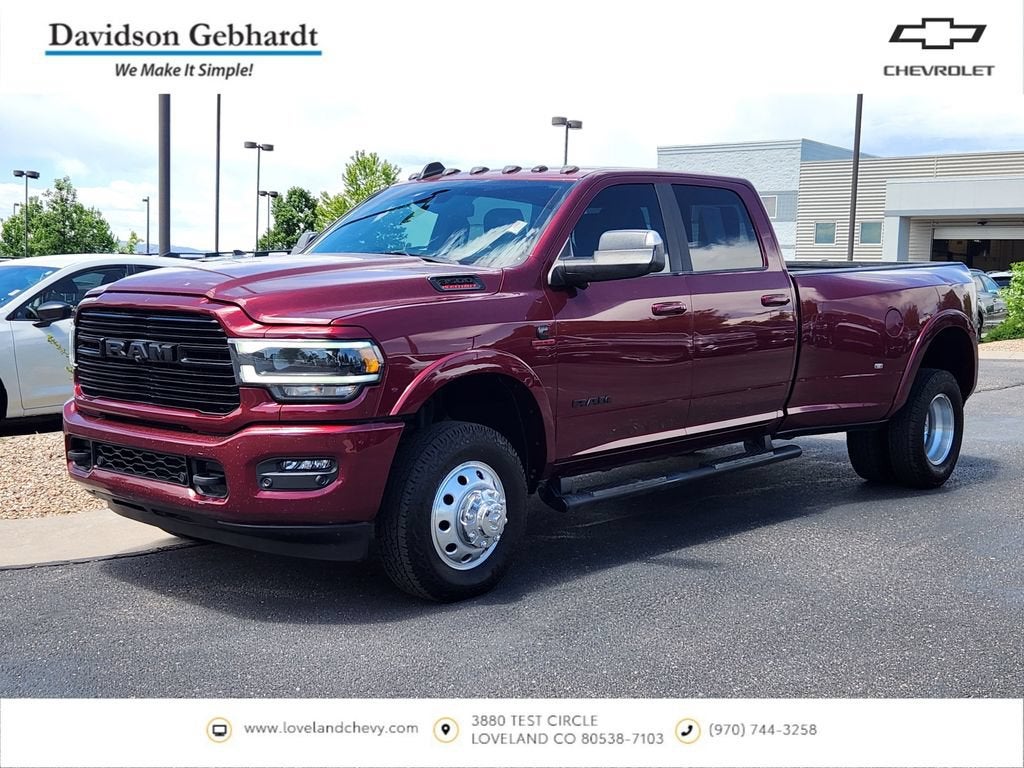 2021 RAM 3500 Laramie Crew Cab 4x4 8' Box