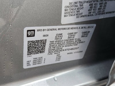 2026 Chevrolet Silverado 1500 LT