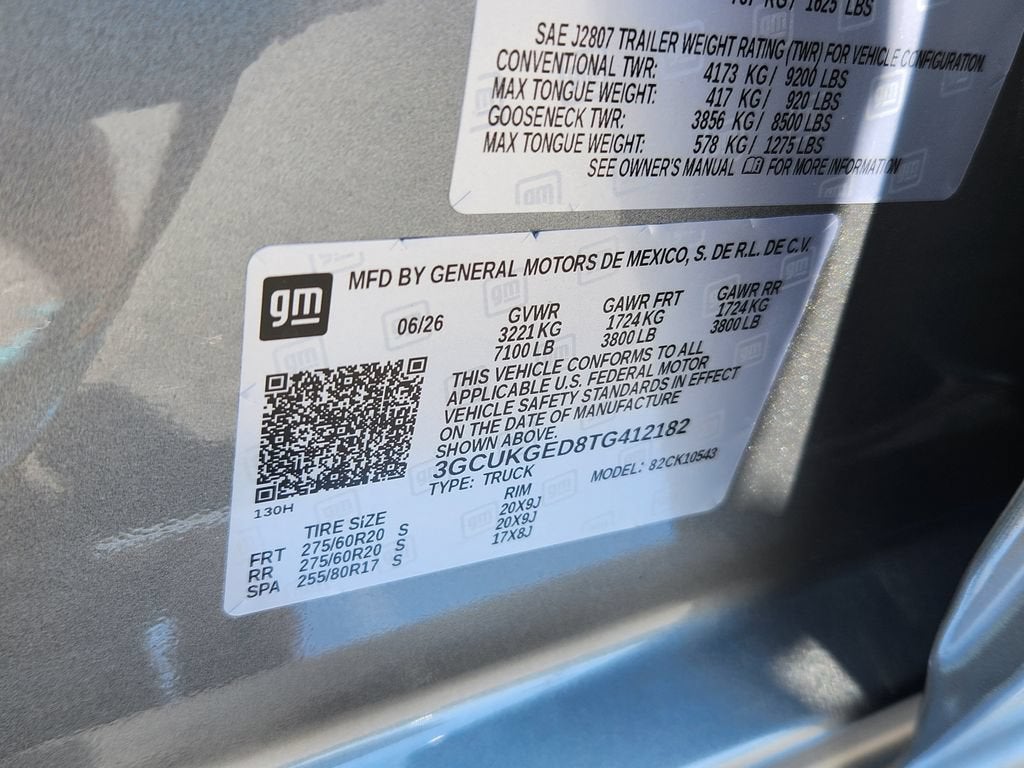 2026 Chevrolet Silverado 1500 LTZ