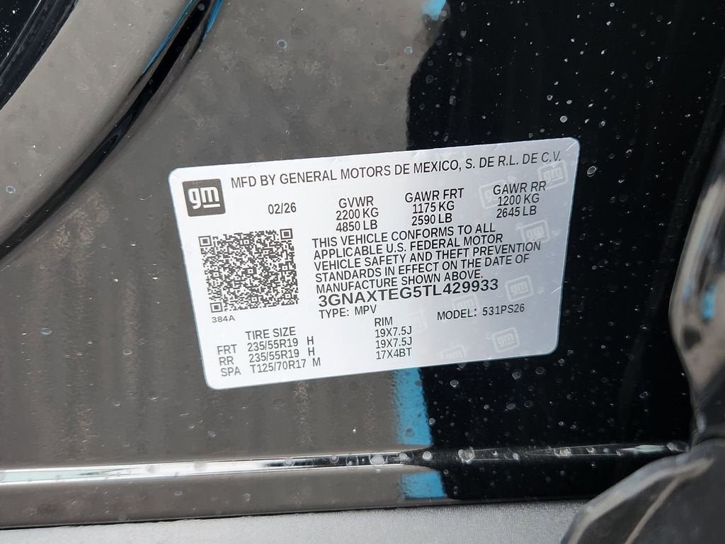 2026 Chevrolet Equinox RS