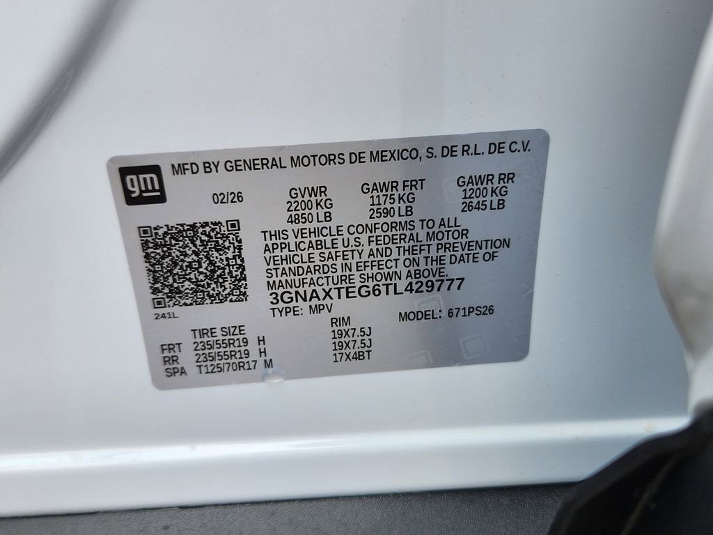 2026 Chevrolet Equinox RS