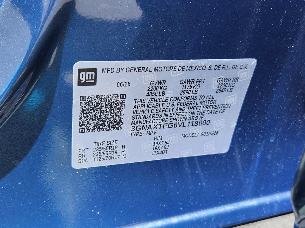 2027 Chevrolet Equinox RS