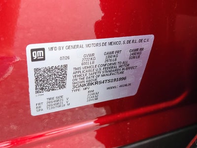 2026 Chevrolet Blazer RS