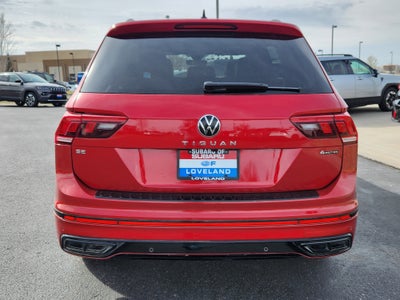 2024 Volkswagen Tiguan 2.0T SE R-Line Black