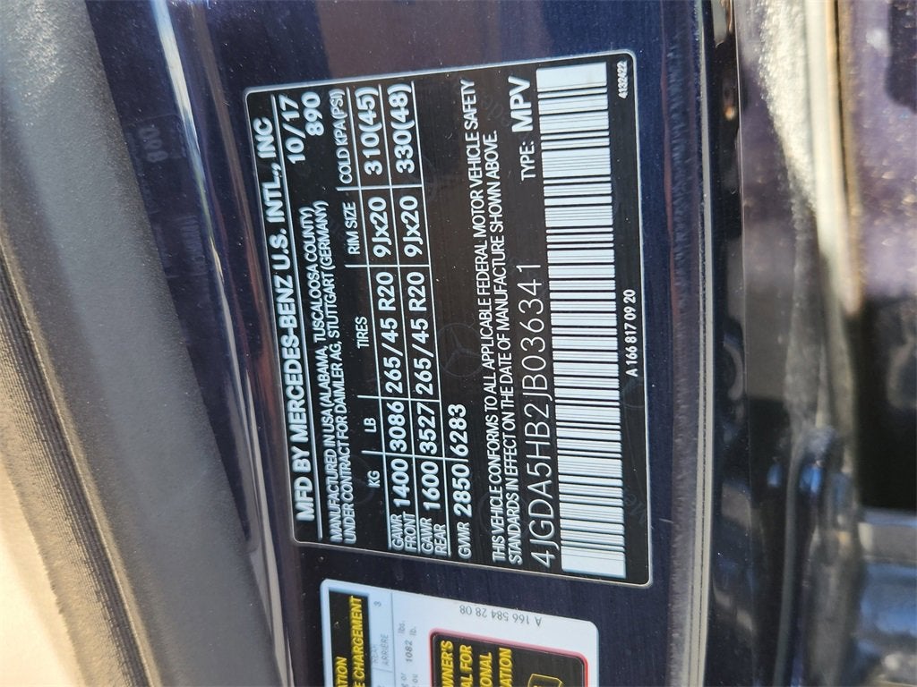 2018 Mercedes-Benz GLE 350 4MATIC®