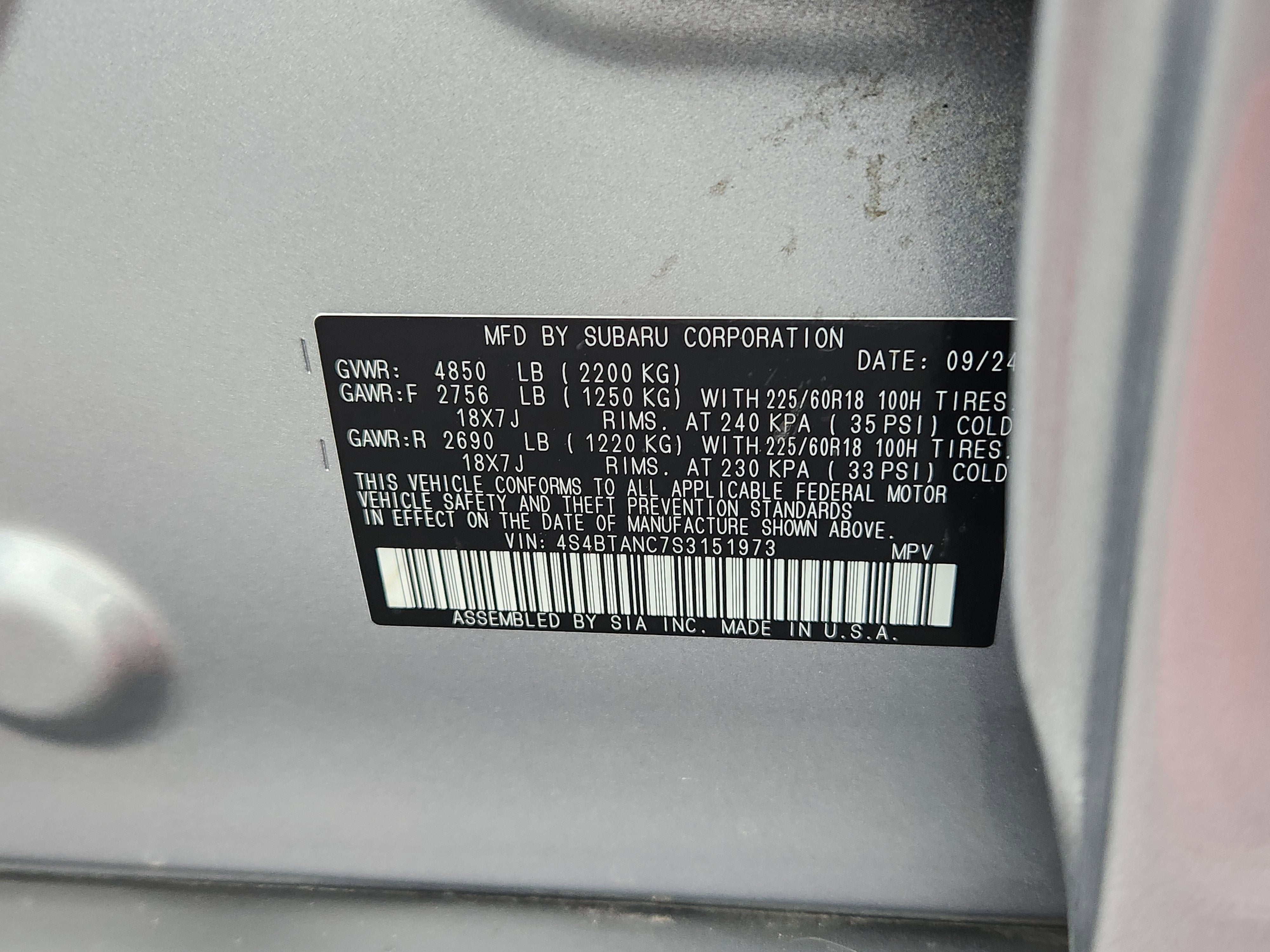 2025 Subaru Outback Limited