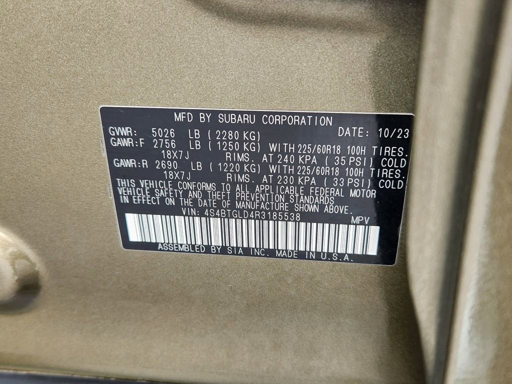 2024 Subaru Outback Onyx Edition XT