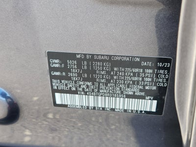 2024 Subaru Outback Touring XT