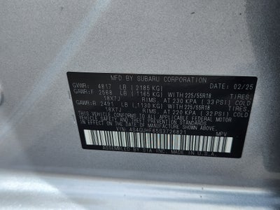 2025 Subaru Crosstrek Sport