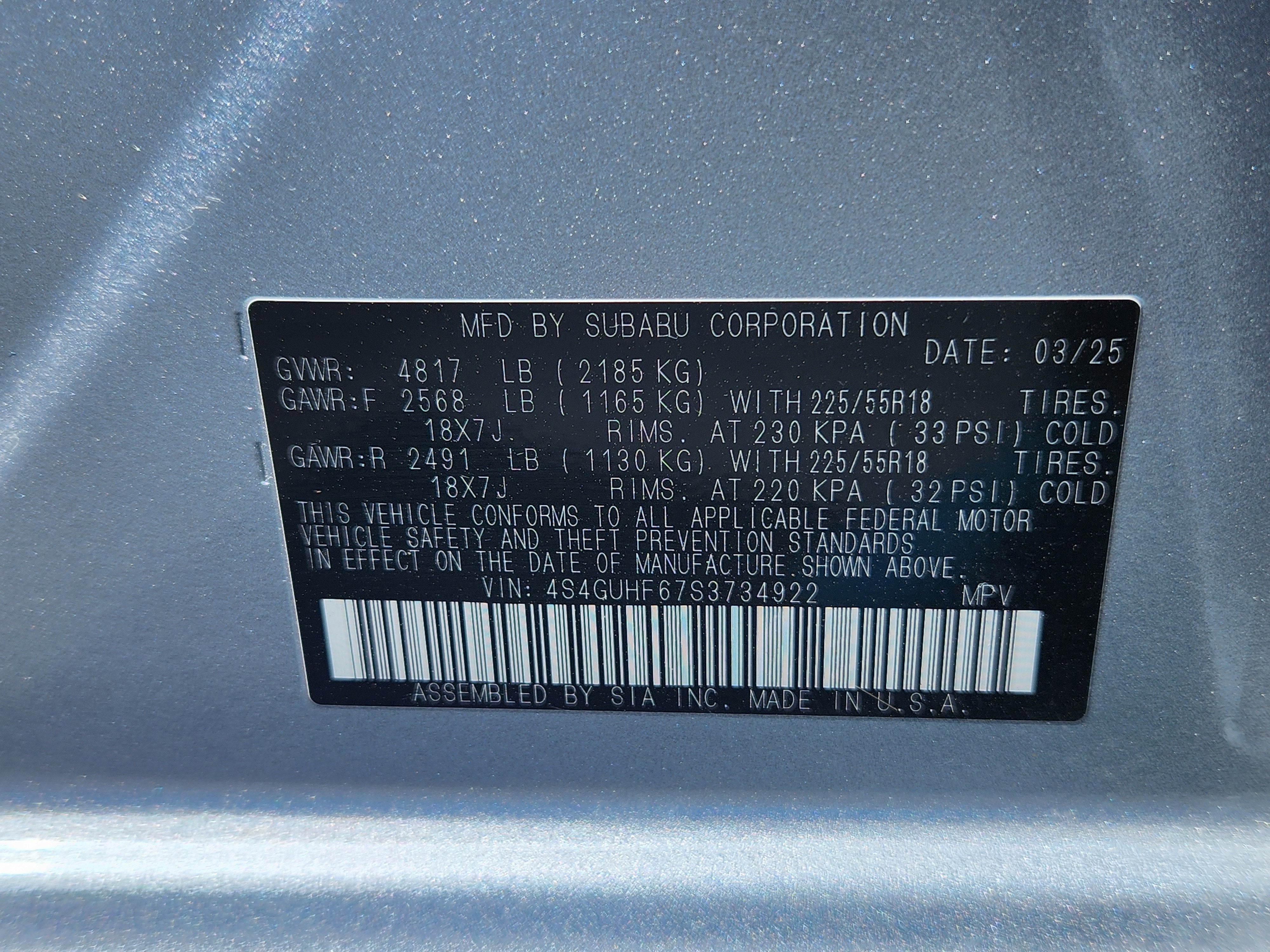 2025 Subaru Crosstrek Sport