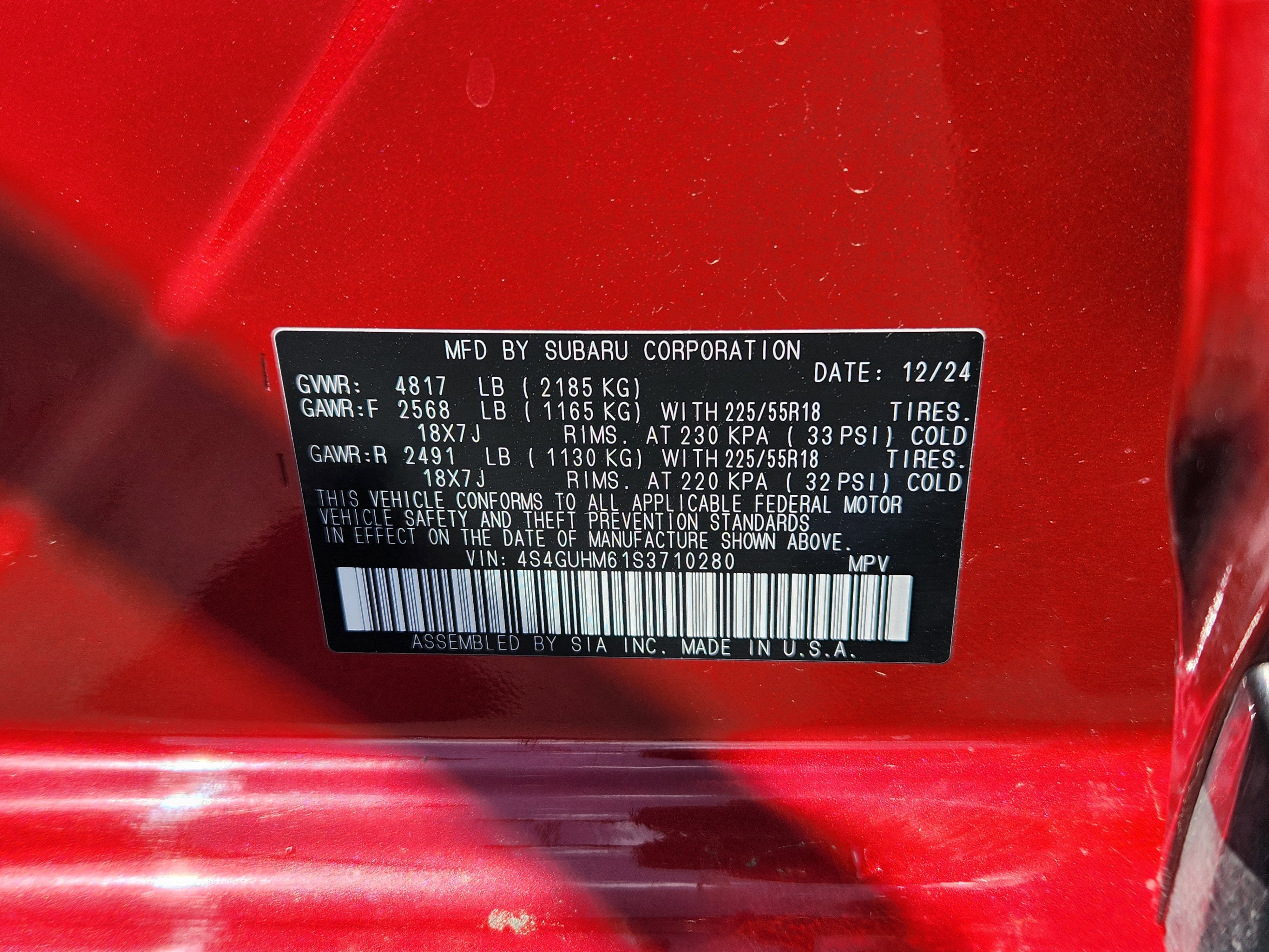 2025 Subaru Crosstrek Limited