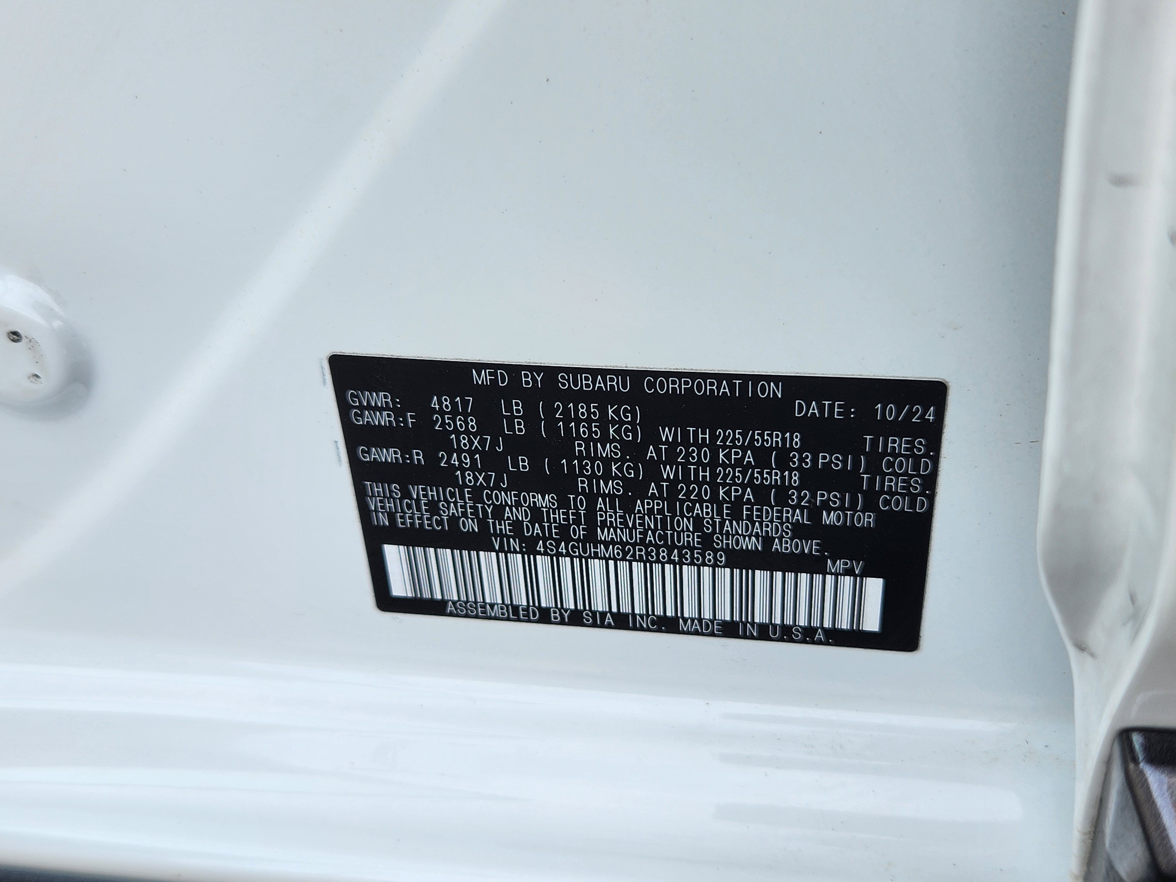 2024 Subaru Crosstrek Limited