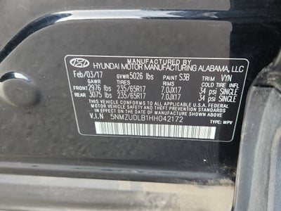 2017 Hyundai Santa Fe Sport 2.4L