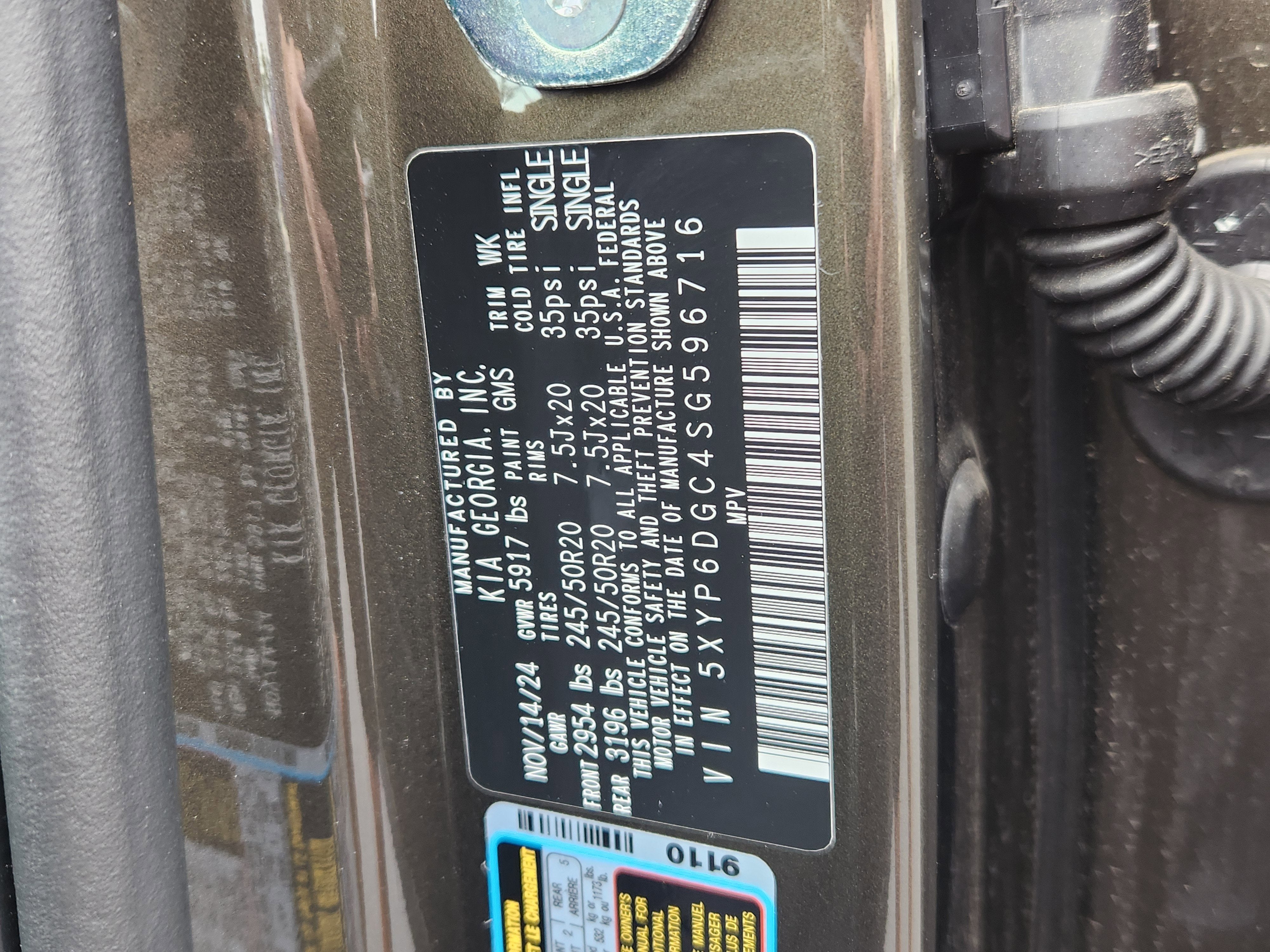 2025 Kia Telluride S