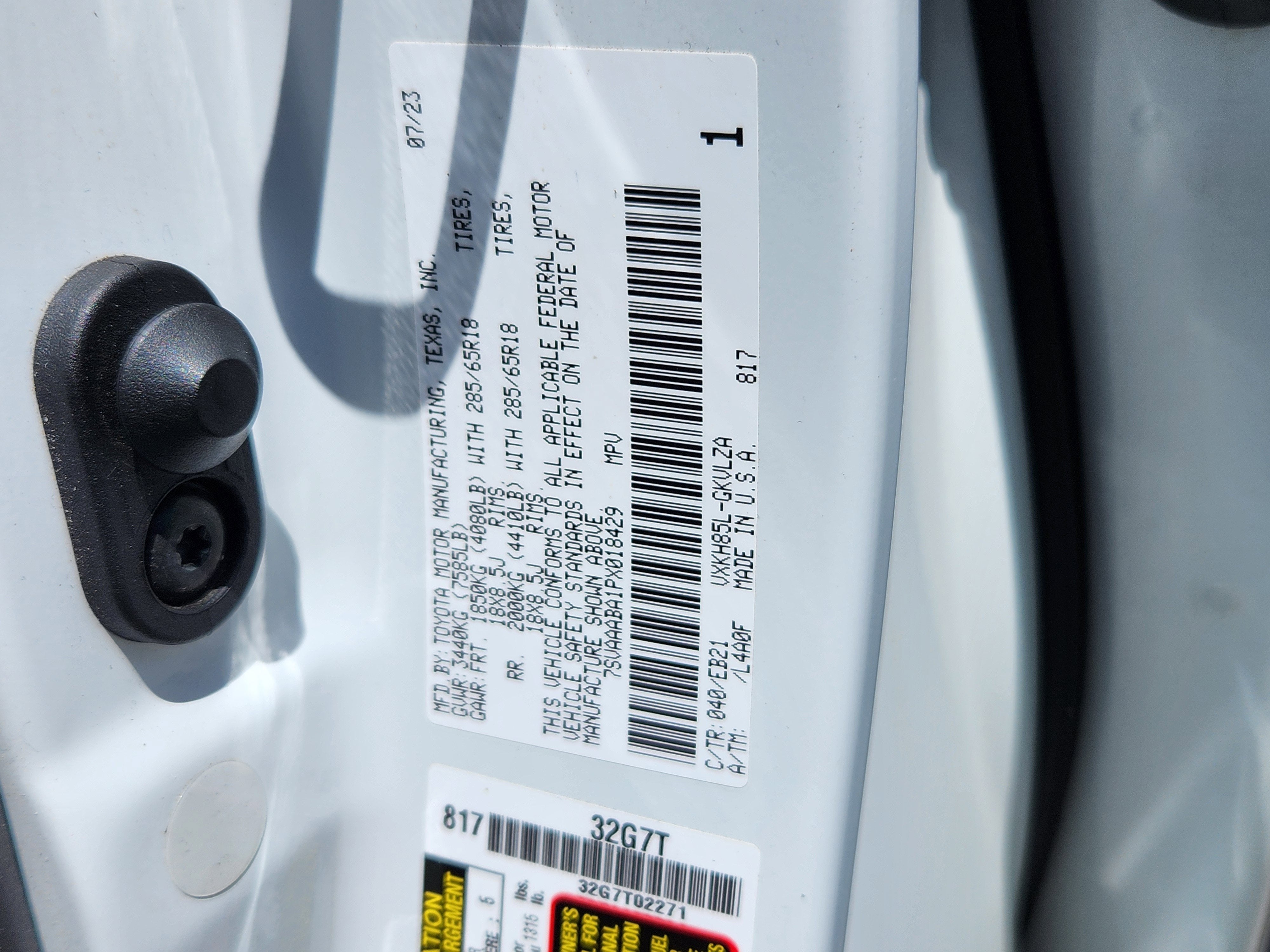 2023 Toyota Sequoia SR5