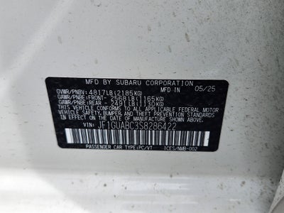 2025 Subaru Impreza Base 5-Door