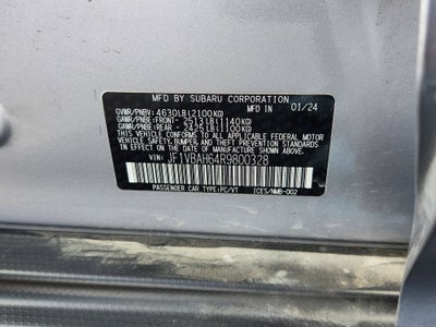 2024 Subaru WRX Premium