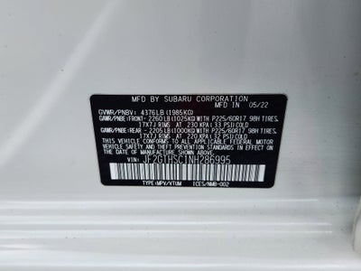 2022 Subaru Crosstrek Sport