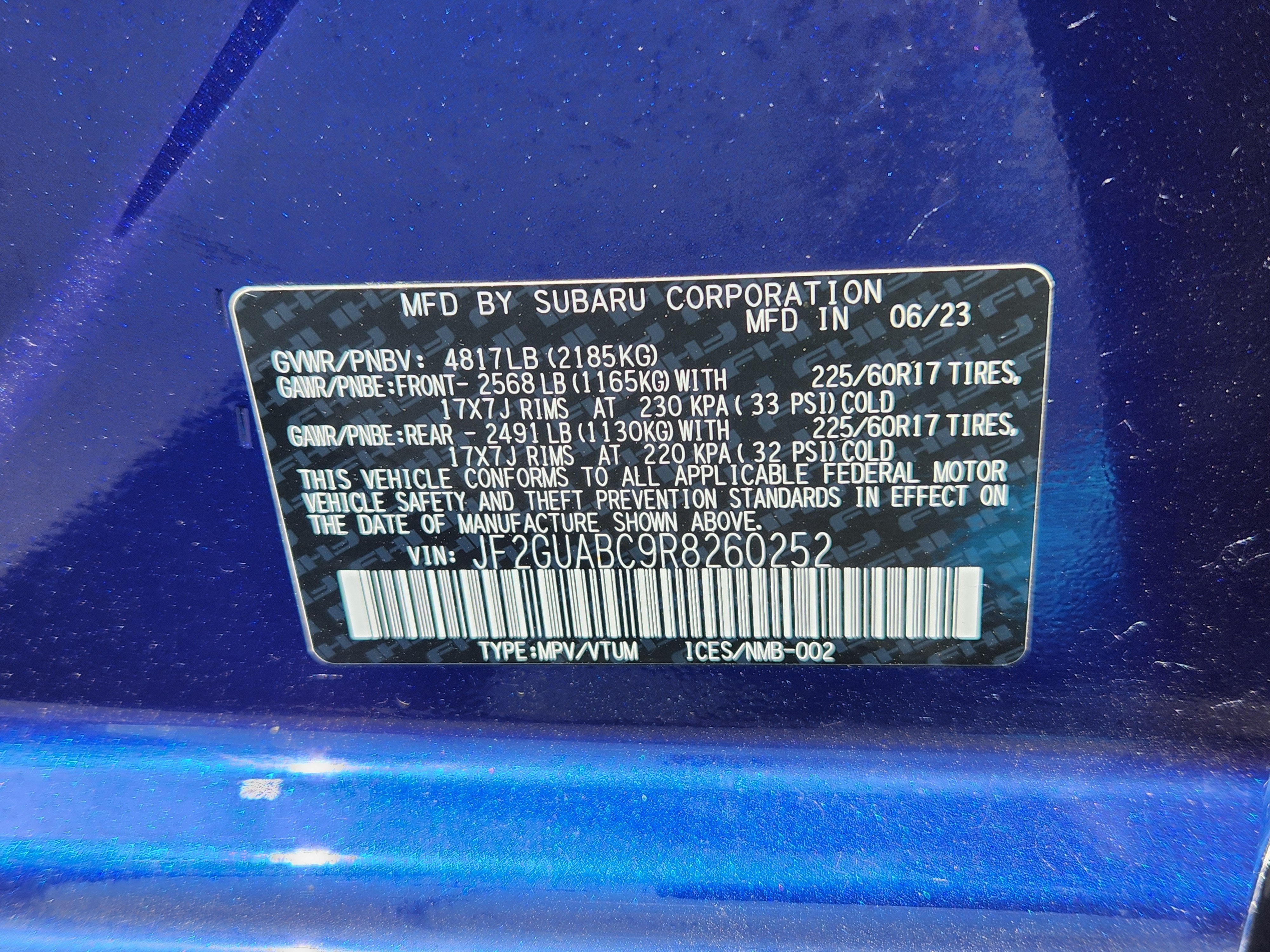 2024 Subaru Crosstrek Base