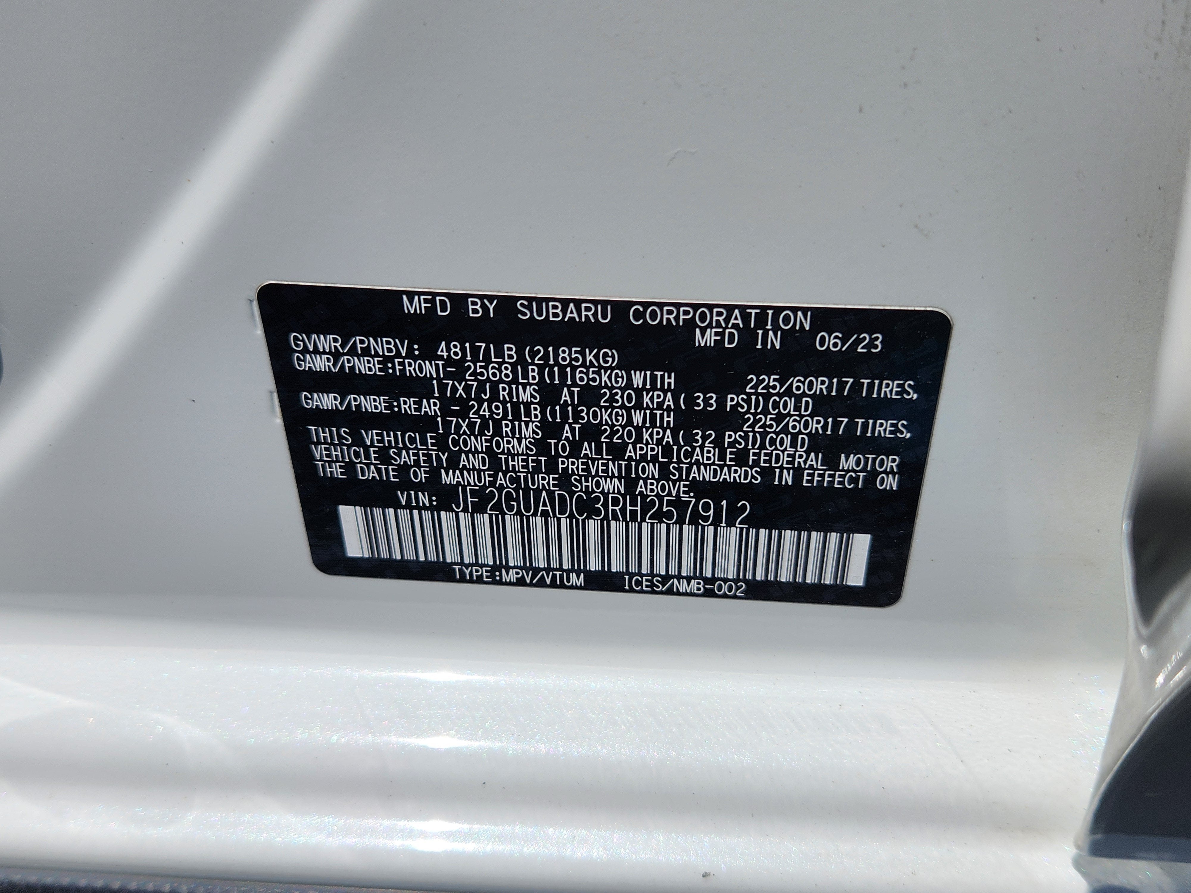 2024 Subaru Crosstrek Premium